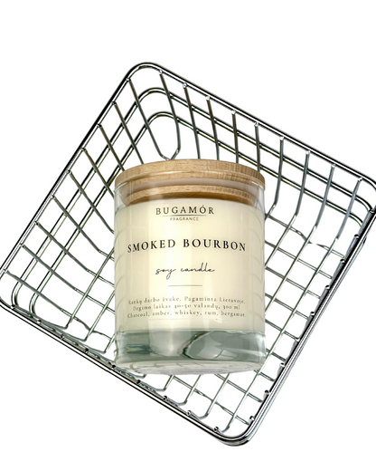 Aromatinė žvakė ,,Smoked Bourbon“ 300ml