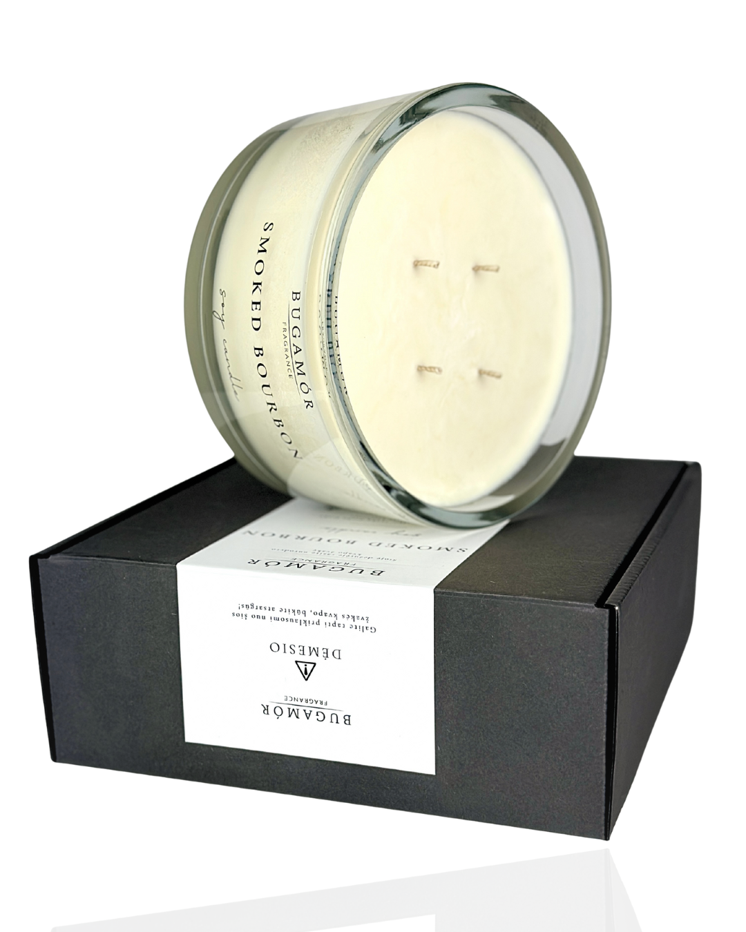 Didelio tūrio aromatinė ,,Bugamór" žvakė 600g