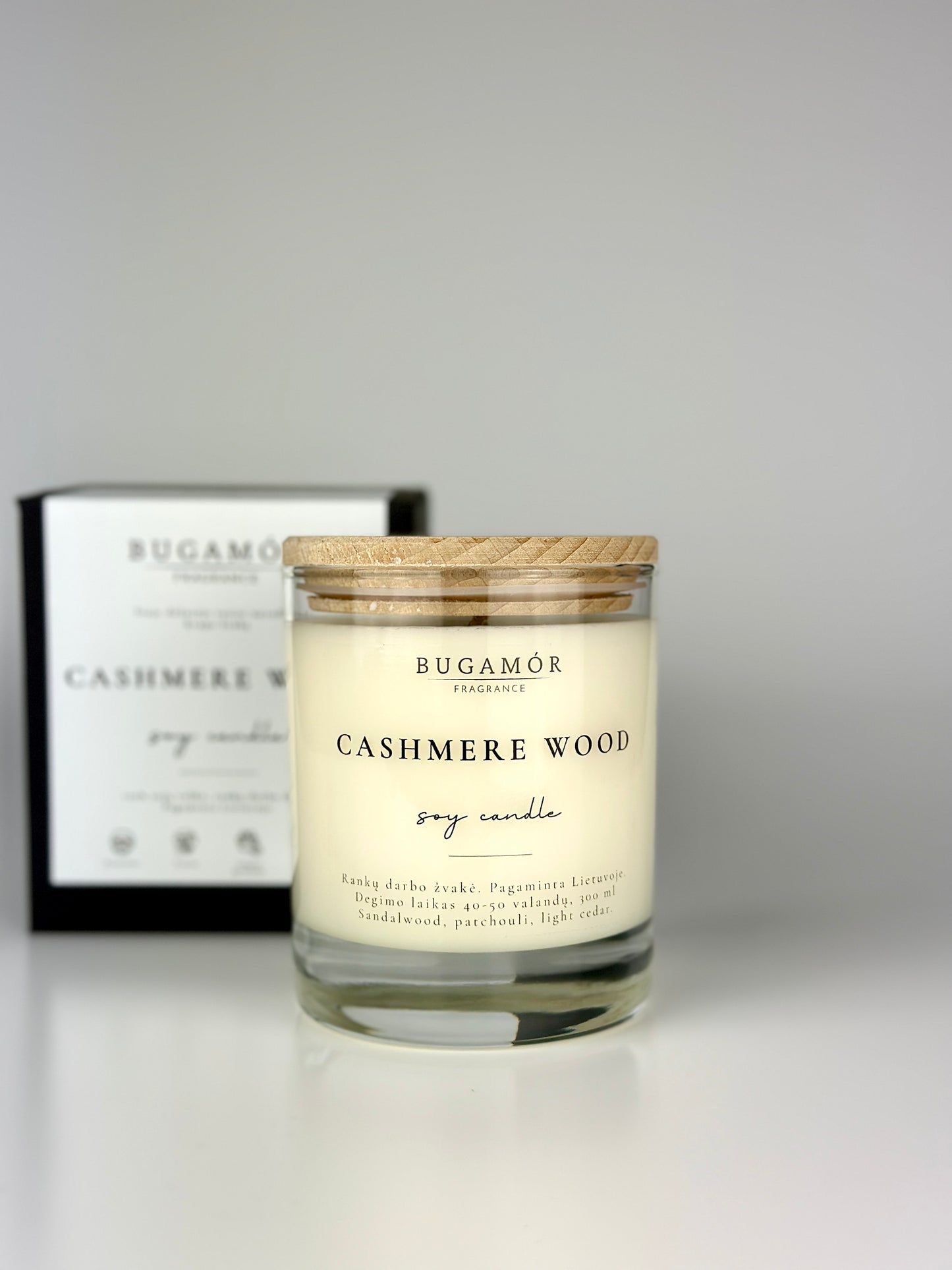 Aromatinė žvakė ,,Cashmere Wood“ 300ml